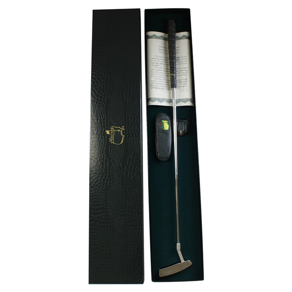 2004 Masters Tournament Limited Edition Putter #013/400 with Head Cover & COA in Box 
