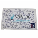 Tiger Woods, Adam Scott, Rory Mcilroy & Others Signed Valspar Championship Screen Flag JSA ALOA