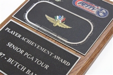 Butch Baird's 1997 Senior PGA Tour Achievement Award Plaque - Classic at the Brickyard