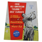 1948 All-American $55,000 Golf Classic at Tam OShanter Official Program