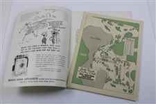 1951 Western Amateur Championship at South Bend CC Official Program w/Pairing Sheet