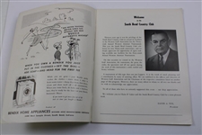1951 Western Amateur Championship at South Bend CC Official Program w/Pairing Sheet