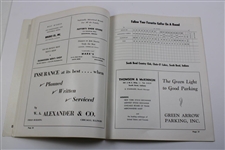 1951 Western Amateur Championship at South Bend CC Official Program w/Pairing Sheet