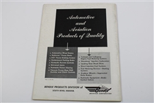 1951 Western Amateur Championship at South Bend CC Official Program w/Pairing Sheet