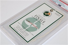 1996 US Amateur at Pumpkin Ridge Final Rd Grounds Ticket #3320 PSA NM 7 #77793784