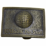 Vintage Wilson Pro-Staff 1 Golf Ball Themed Medal Belt Buckle