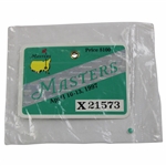 1997 Masters Tournament SERIES Badge #X21573 New in Original Unopened Packaging
