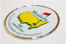 1982 Masters Tournament Contestant Metal Bag Tag