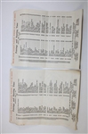Complete 1964 Masters Thursday, Friday, Saturday & Sunday Pairing Sheets - Arnold Palmer Winner