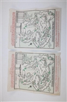 Complete 1964 Masters Thursday, Friday, Saturday & Sunday Pairing Sheets - Arnold Palmer Winner
