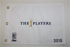Two (2) 2015 & Undated The Players Championship Embroidered Flags