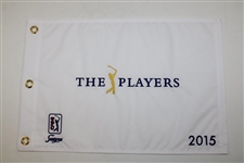 Two (2) 2015 & Undated The Players Championship Embroidered Flags