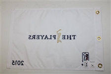 Two (2) 2015 & Undated The Players Championship Embroidered Flags