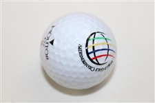 Jeff Maggert Signed World Golf Championship Logo Golf Ball JSA ALOA