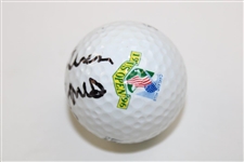 Steve Jones Signed 1996 US Open at Oakland Hills Logo Golf Ball JSA ALOA