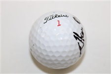 Steve Elkington Signed 1995 PGA Championship at Riviera Logo Golf Ball JSA ALOA