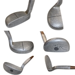 Walter Hagen's Personal Used Irons, Woods & Putter in Full Size Bag w/Bag Tags