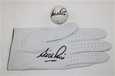 Nick Price Signed Footjoy Golf Glove & Signed Golf Ball JSA ALOA