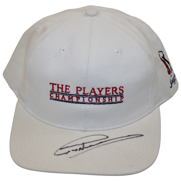 Greg Norman Signed The Players Championship at Sawgrass Nike Hat JSA ALOA