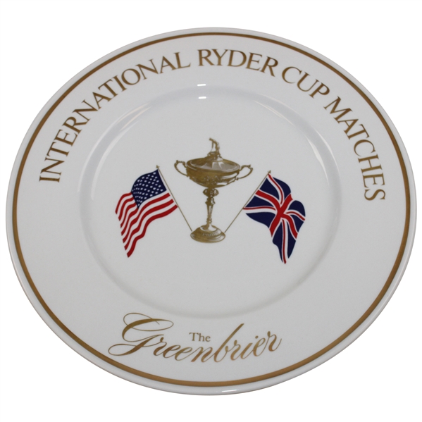 1979 Ryder Cup at The Greenbrier Plate