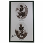 Sam Snead Signed 1938 Augusta National & The Greenbrier 1938-1998 Poster JSA ALOA