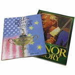 Honor & Glory Arnold Palmers Guide To The 1995 Ryder Cup w/1995 Ryder Cup Program