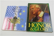 Honor & Glory Arnold Palmer's Guide To The 1995 Ryder Cup w/1995 Ryder Cup Program