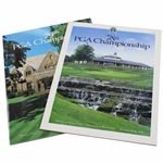 1996 & 1997 PGA Championship Programs - Valhalla GC & Winged Foot GC