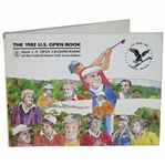 1982 US Open at Pebble Beach Hardcover Program