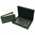 Joe Dimaggios 75th Birthday Gifted Silver Bars from George Steinbrenner in Case