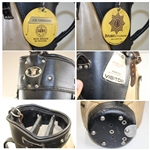 Joe Dimaggio's Personal Used Irons, Woods & Putter in Full Size Bag w/Bag Tag