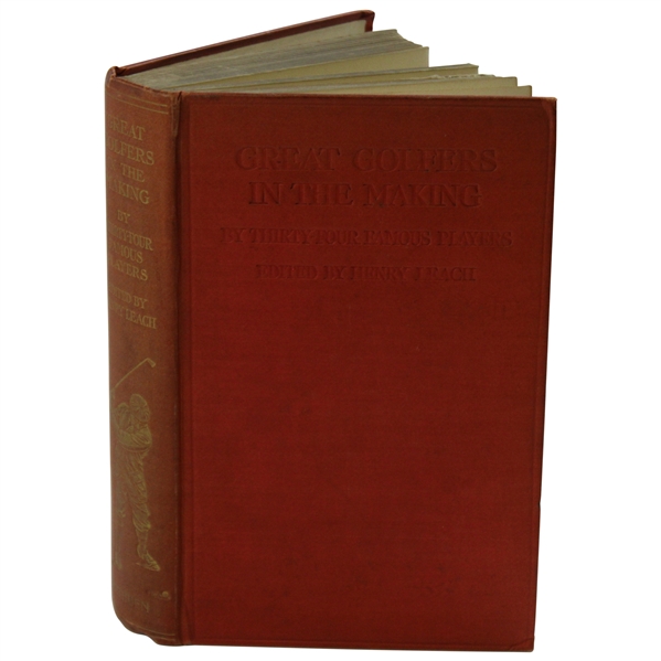 1907 Great Golfers In The Making 2nd Ed Book by Henry Leach Book