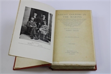 1907 'Great Golfers In The Making' 2nd Ed Book by Henry Leach Book