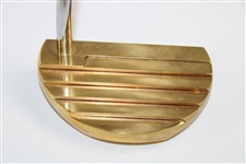 J.C. Snead 1995 Ford Senior Players Winner The Fat Lady Swings Gold Plated Putter