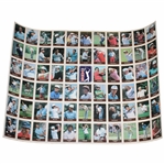 1986 Miller Press Uncut Card Sheet W/ Payne Stewart & Jack Nicklaus