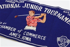 1950 National Junior Tournament at Iowa State College Course Felt Ad