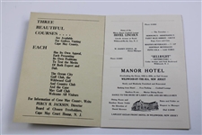 1947 10th Annual Summer Party at Wildwood Golf & Country Club Program
