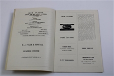 1947 10th Annual Summer Party at Wildwood Golf & Country Club Program