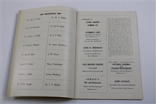 1947 10th Annual Summer Party at Wildwood Golf & Country Club Program