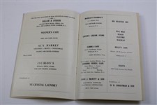 1947 10th Annual Summer Party at Wildwood Golf & Country Club Program