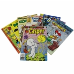 Lot of Eight (8) 1980s & 1990s Comics Including Casper The Friendly Ghost