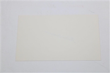Willie Turnesa Autographed Index Card JSA ALOA