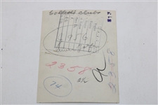 1920’s Wire Press Photo Of Glenna Collett's Golf Clubs
