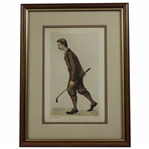 Framed And Double Matted Vanity Fair Print John Ball