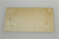 1953 Metropolitan Golf Writers' Association Inaugural Dinner Invitation #141