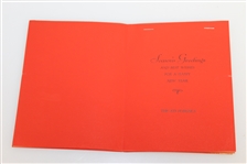 Four Christmas/Holiday/Season Greetings Cards - Ed Furgol, John Derr, & others
