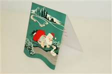 Four Christmas/Holiday/Season Greetings Cards - Ed Furgol, John Derr, & others