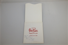 Four Christmas/Holiday/Season Greetings Cards - Ed Furgol, John Derr, & others