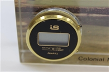 1984 Colonial National Invitational Pro-Am Gift with Quartz Clock