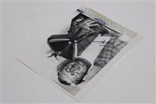 Jack Nicklaus Signed 1970 Piccadilly World Match Play Photo JSA ALOA
